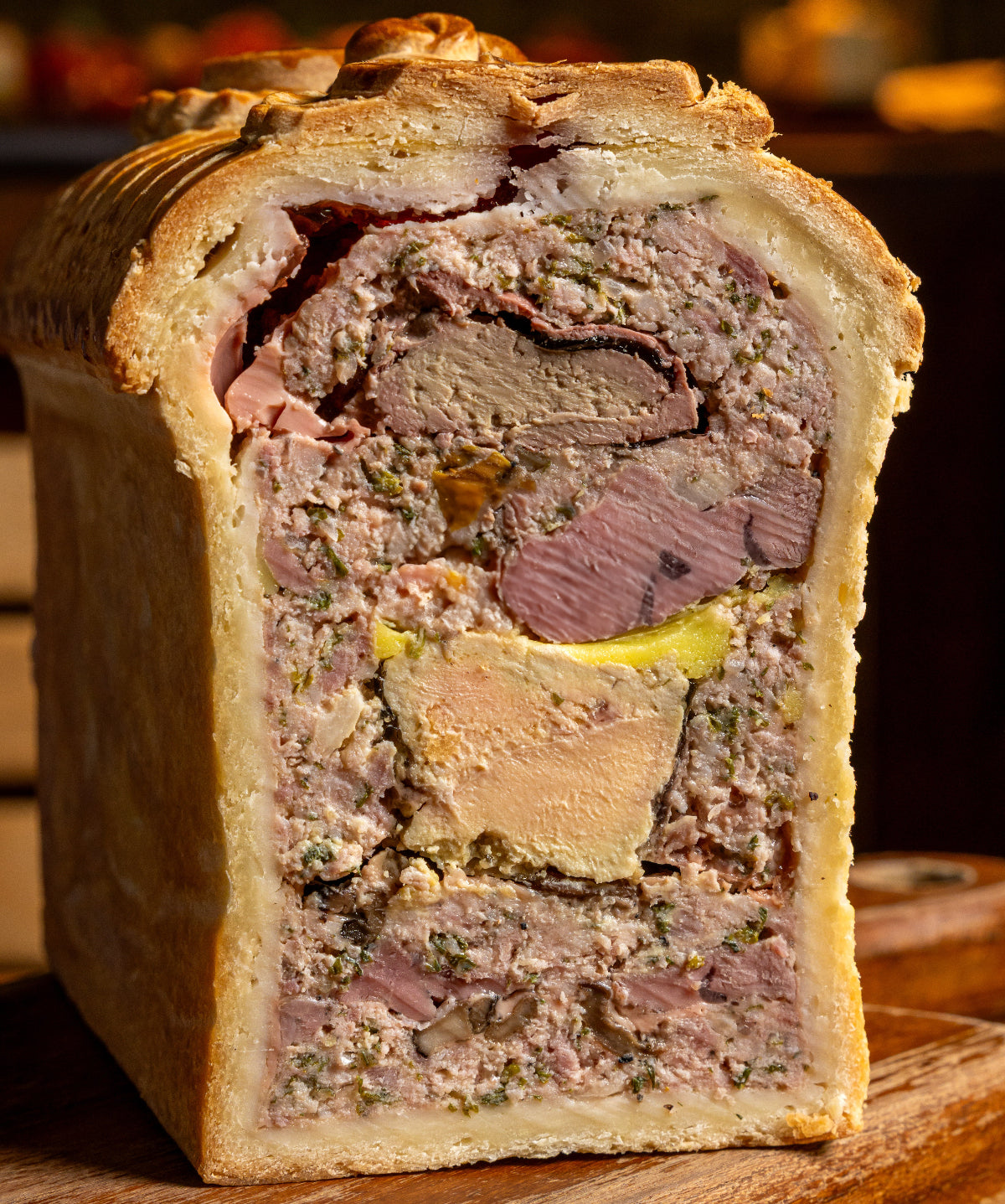 Duck Pâté en croûte - slice of 200gr