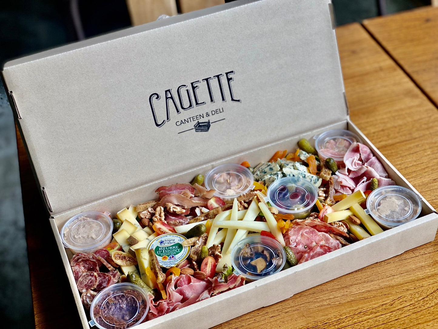 French cold cuts & cheese platter