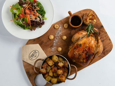 RÔTISSERIE FREE RANGE CHICKEN