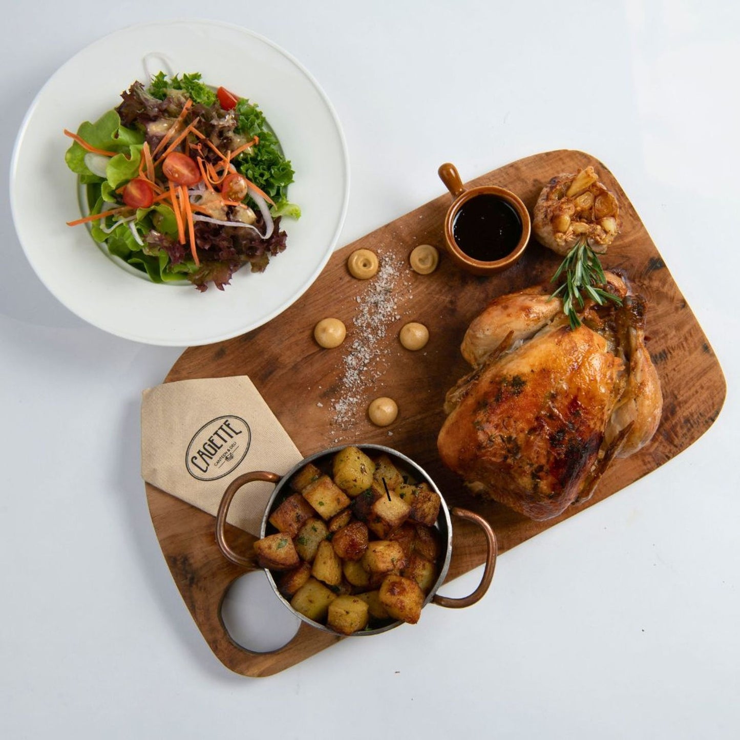 RÔTISSERIE FREE RANGE CHICKEN
