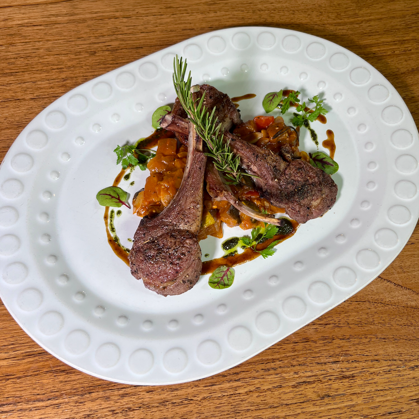 LAMB CHOPS A LA PLANCHA - 300 GR