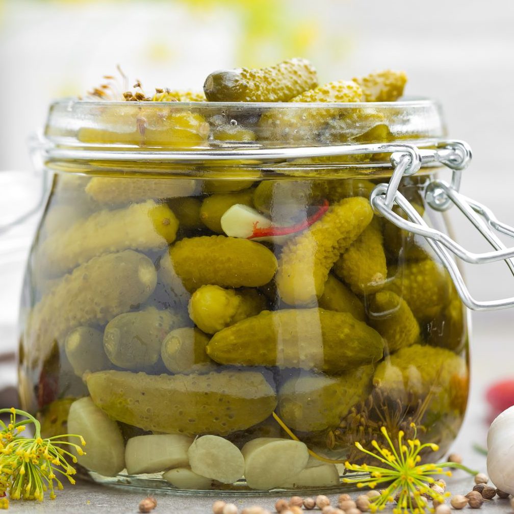 Cornichons & Onions Pickled 350g