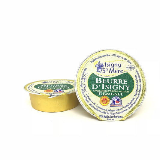 Beurre Isigny Sainte-Mere 25g Salted