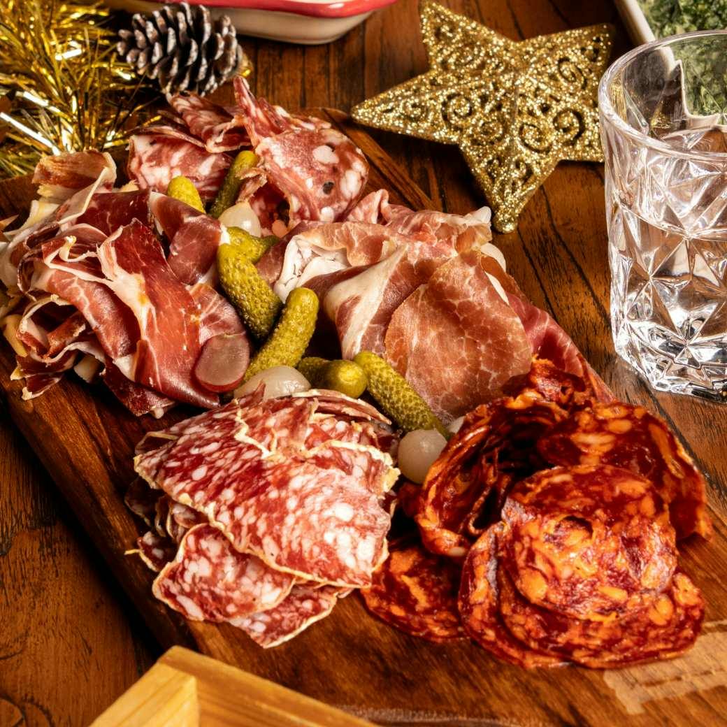Christmas Cold cuts Platter