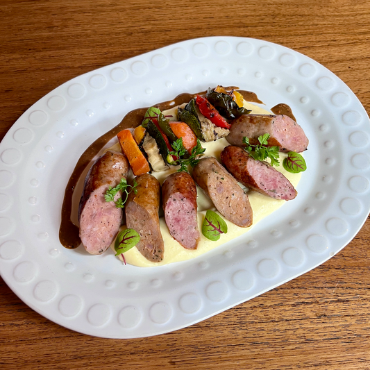 HOMEMADE SAUSAGE BOARD